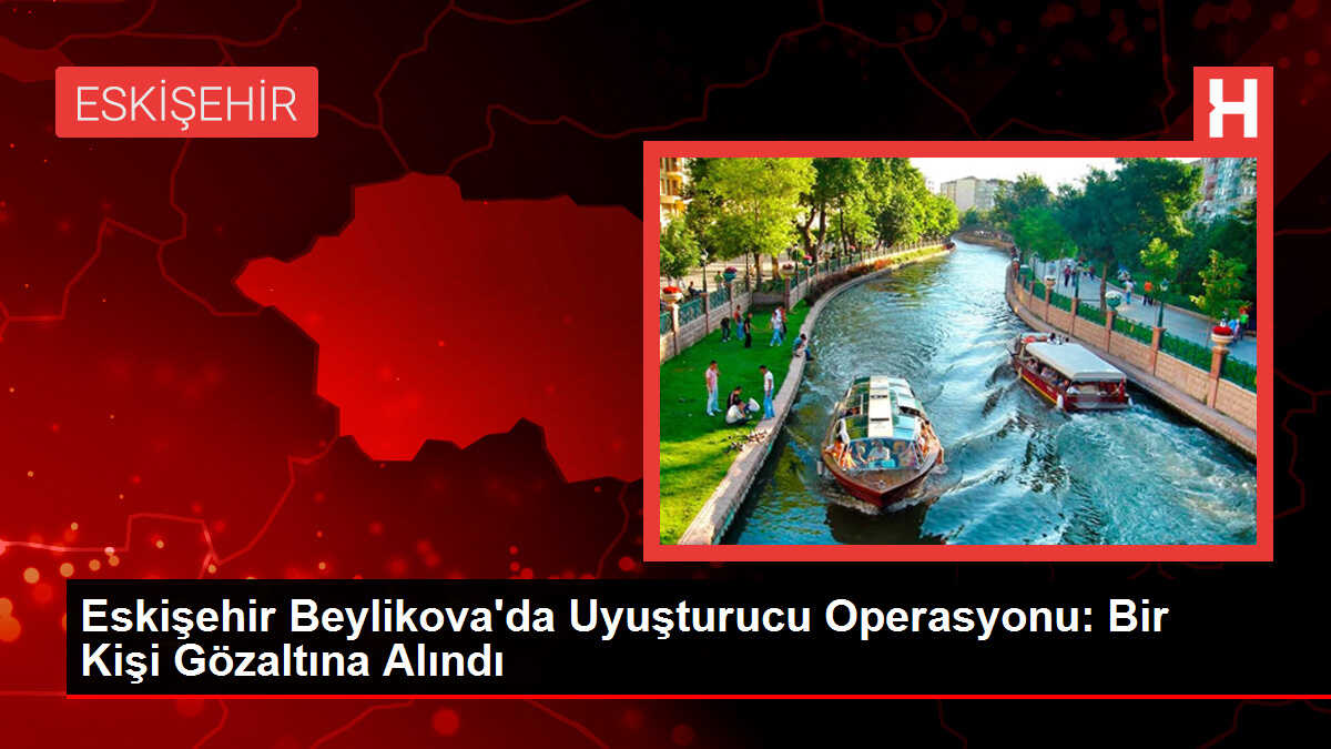 Eskişehir Beylikova'da Uyuşturucu Operasyonu: Bir Kişi Gözaltına Alındı
