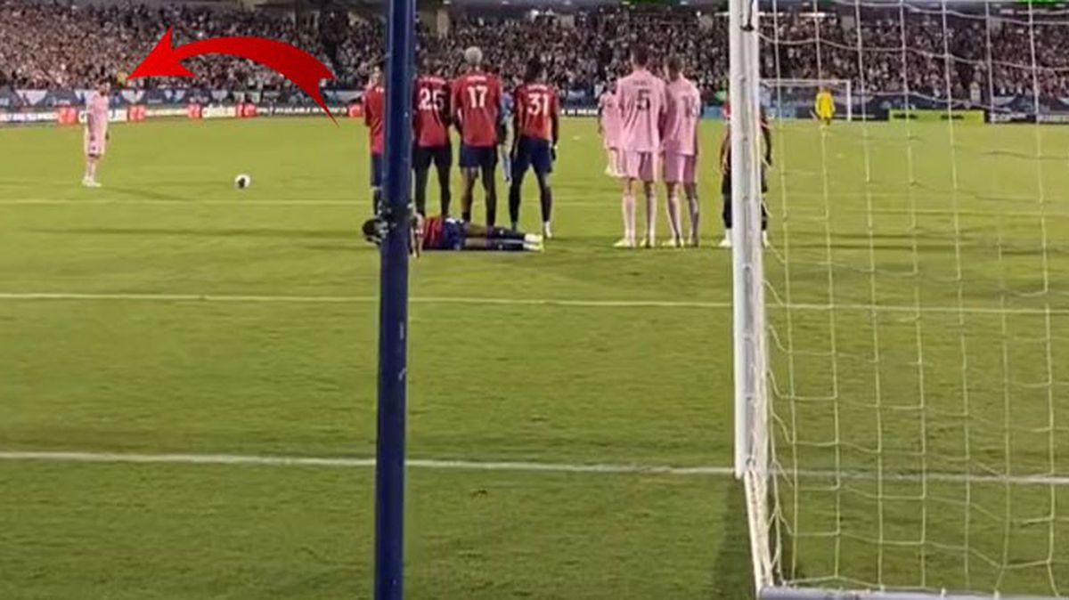 Herkesi ayakta uyutmuş! Messi'nin frikik hilesi ortaya çıktı
