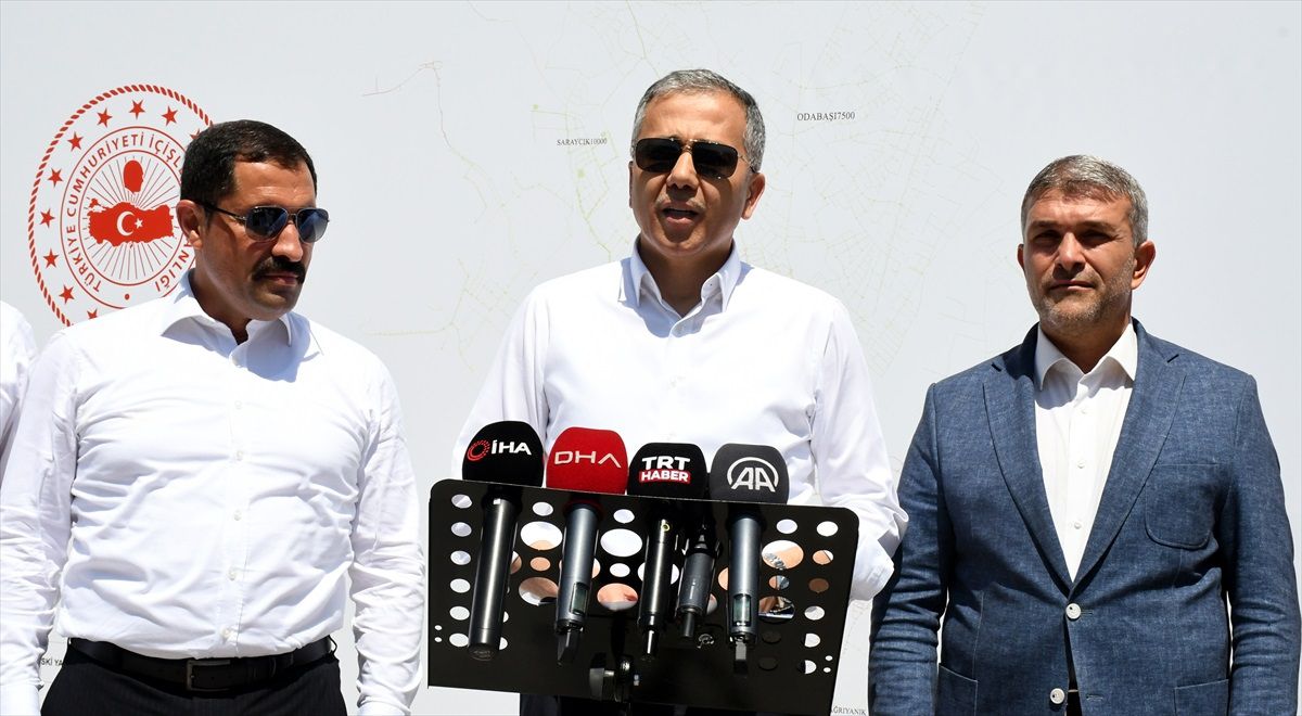 İçişleri Bakanı Ali Yerlikaya, Hatay'da konuştu Açıklaması