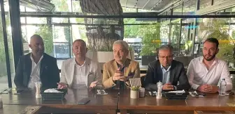 MHP Kırklareli İl Başkanı Şaban Savaşan, MYK üyeleriyle basın mensuplarıyla bir araya geldi