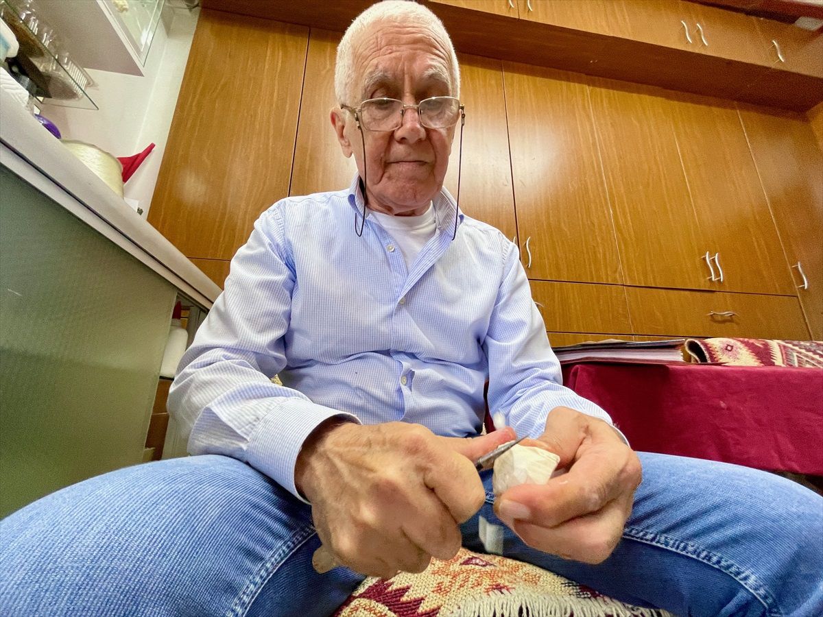 Eskişehir'de Lüle Taşı Ustası Talat Ürersoy'un Sanatı