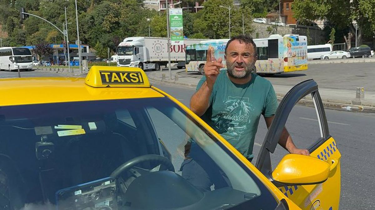 Polis ekiplerine şov yapan taksiciye iki kez ceza yazıldı