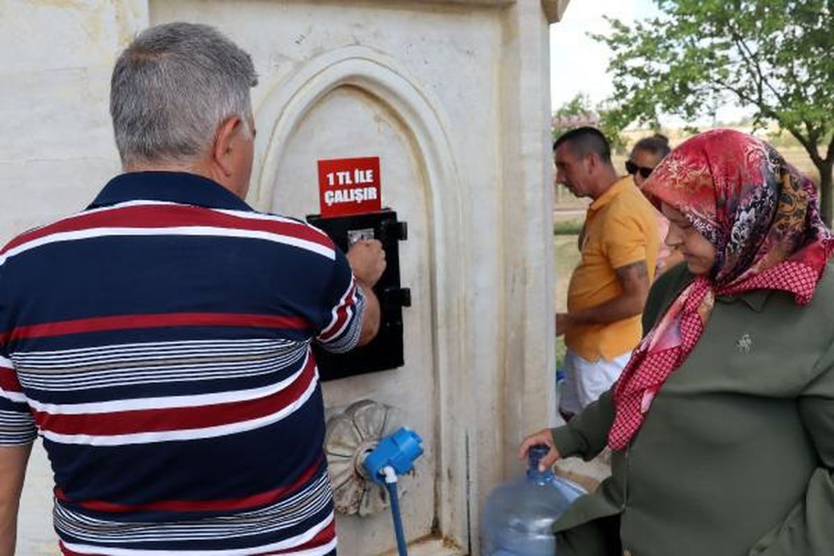 Keşan'da Çeşmeler Ücretli Hale Getirildi, Gelir Öğrencilere Burs Olarak Verilecek