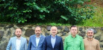 TBMM Bayındırlık, İmar, Ulaştırma ve Turizm Komisyonu Başkanı Adil Karaismailoğlu, Trabzon'da taziye ziyaretlerinde bulundu