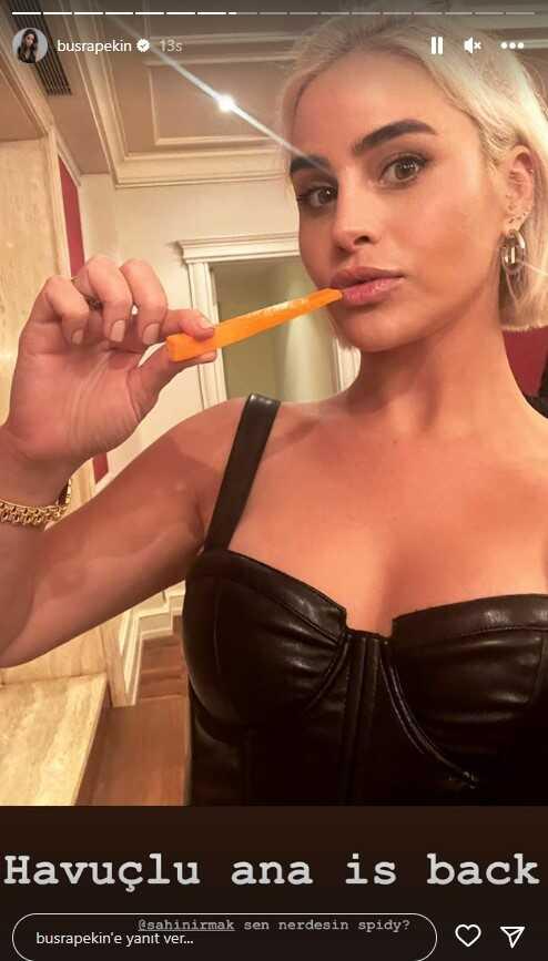 Büşra Pekin, Havuçlu Anne karakteri gibi poz verdi! Değişimi ağızları açık bıraktı Büşra Pekin, Havuçlu Anne karakteri gibi poz verdi! Değişimi ağızları açık bıraktı