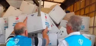 TDV, Yayladağı'ndaki afetzedelere 1200 gıda ve hijyen kolisi ulaştırdı