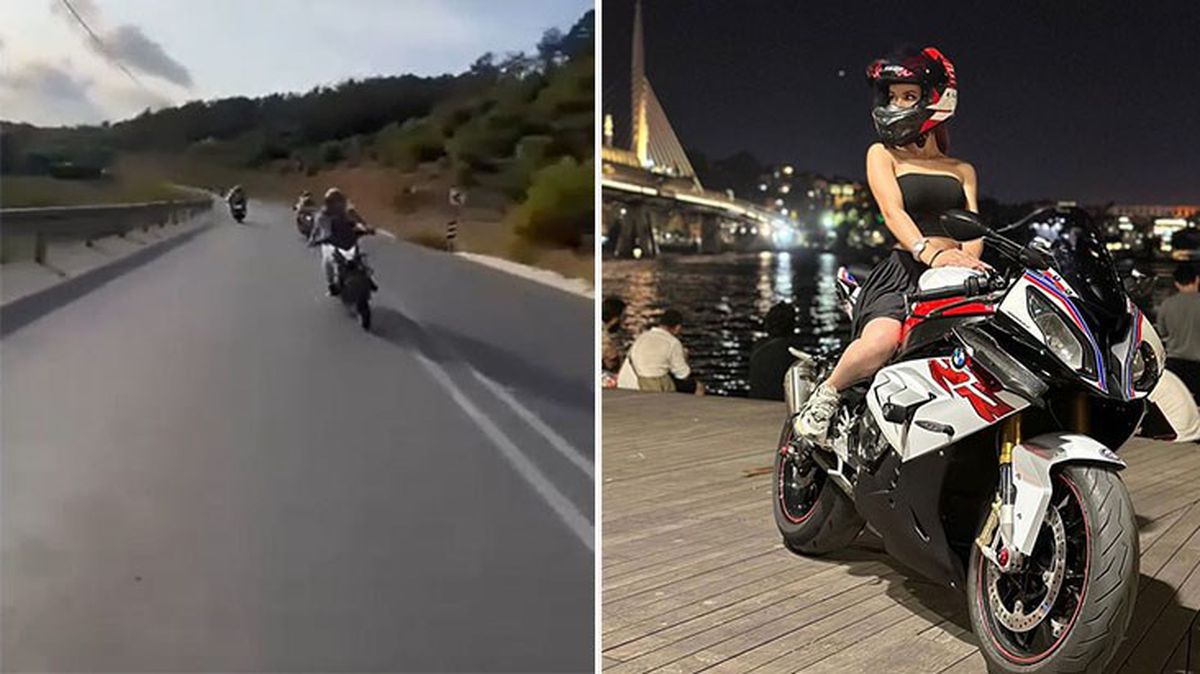 Motosiklet kazasında 2 kişi hayatını kaybetti, sürücü tutuklandı! Kaza anları kamerada
