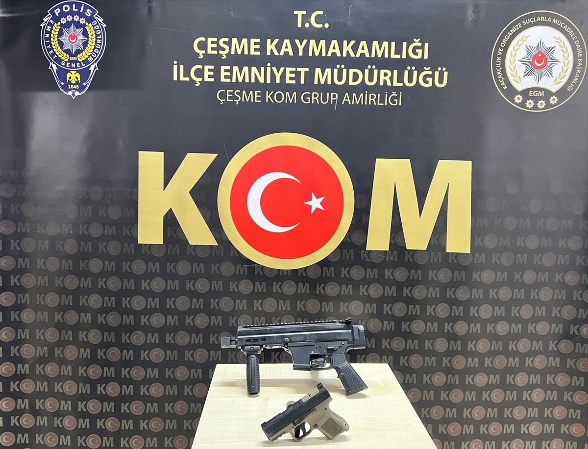İzmir'de sahil işletmesinde çıkan kavgada taksici tabancayla yaralandı