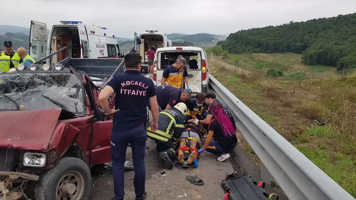 Kuzey Marmara Otoyolu'nda Zincirleme Trafik Kazası: 6 Yaralı - Haberler