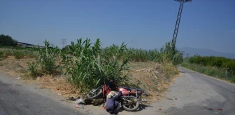 Manisa'da motosiklet kazası: Sürücü hayatını kaybetti