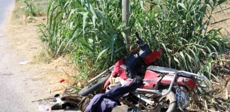 Manisa'da motosiklet ile otomobil çarpışması: 70 yaşındaki sürücü hayatını kaybetti
