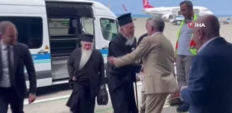 Patrik Bartholomeos Sümela Manastırı'ndaki ayin için Trabzon'a geldi