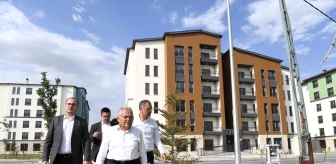 Kayseri'de Oruç Reis Kentsel Dönüşüm Projesi'nde İncelemeler Yapıldı