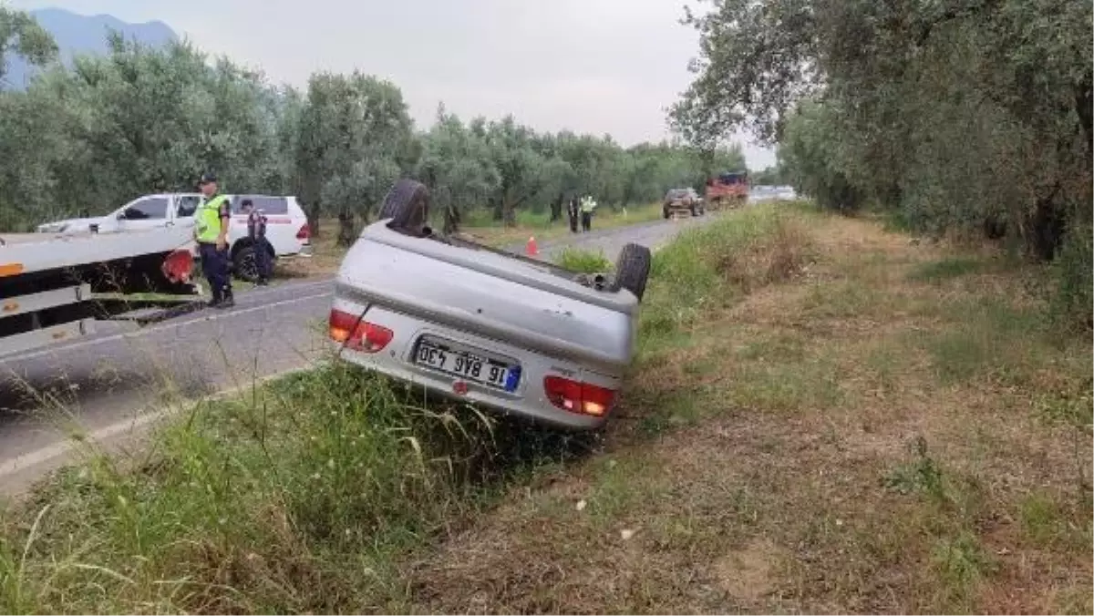 Orhangazi'de Otomobil Takla Attı: 1 Ölü, 2 Yaralı