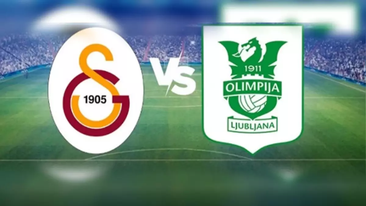 Galatasaray-Olimpija maç kadrosu 11'leri! Galatasaray'ın 11'i belli oldu mu? Galatasaray Olimpija 11'i