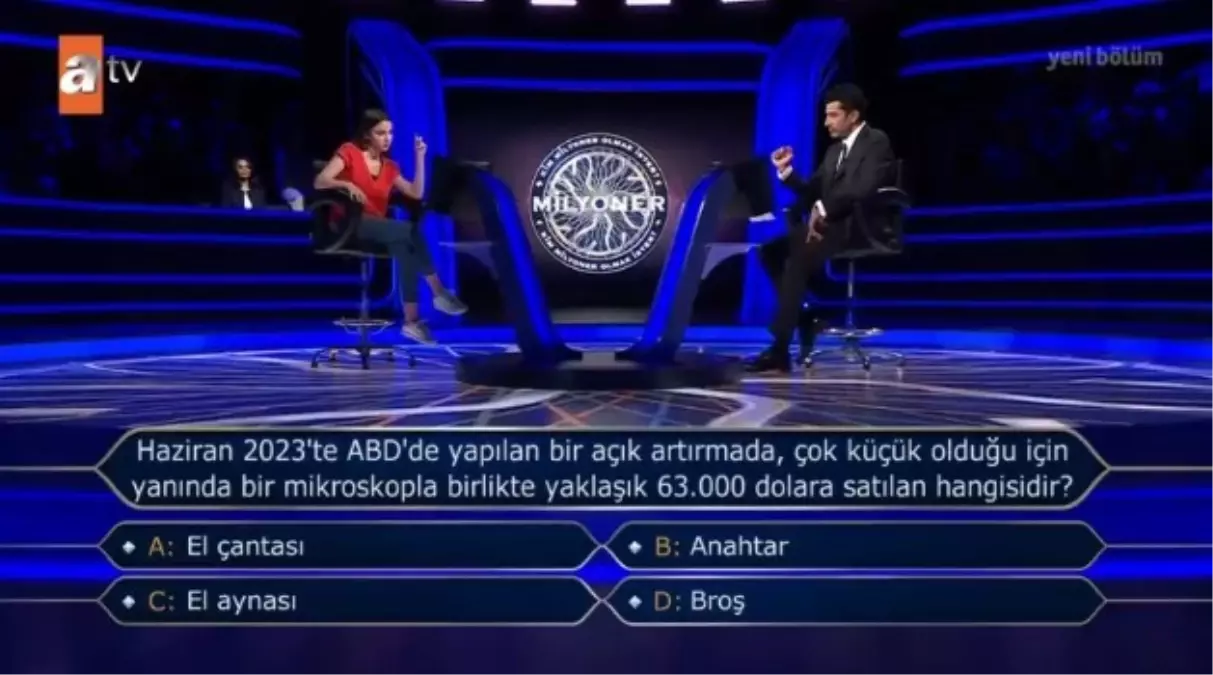 Haziran 2023'te ABD'de yapılan bir açık artırmada... Kim Milyoner Olmak İster 15 Ağustos Sorusu Cevabı Nedir? 50 Bin TL'lik soru ve cevabı ne?