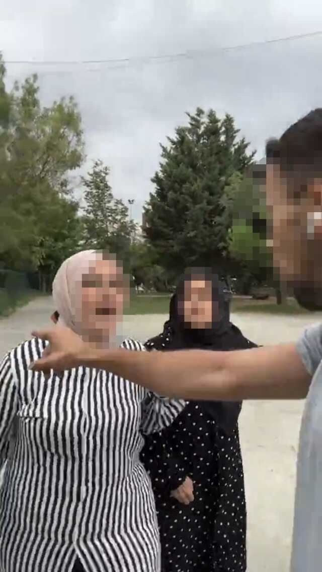 Kağıthane'de Köpek Tartışması Kavgaya Dönüştü Genç Adam Türbanlı Kadını Aşağıladı