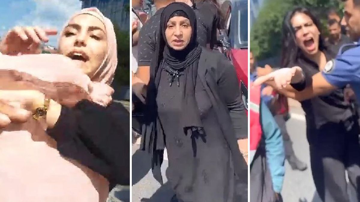 Kaza sonrası ortalık fena karıştı! Kaçmaya çalışan yabancı uyruklu 3 kişi önüne gelene saldırdı