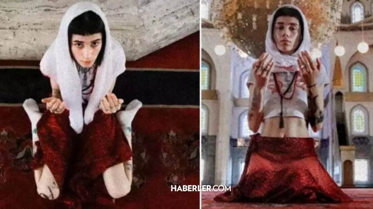 Kocatepe Camii'nde çekilen görüntüler! Yönetmen Bilal Kısa ve Ezgi C. gözaltına alındı mı?