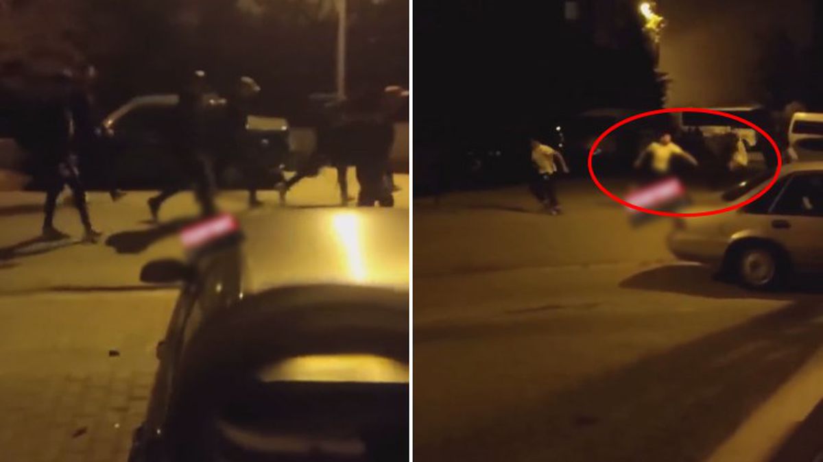 Yer yine Esenyurt! Kaçak göçmenleri 'Sizin memleketiniz, devletiniz yok mu?' diyerek dakikalarca dövdüler