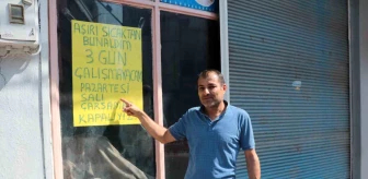 Adana'da Sıcaktan Bunalan Fırıncı Dükkanını 3 Gün Kapattı