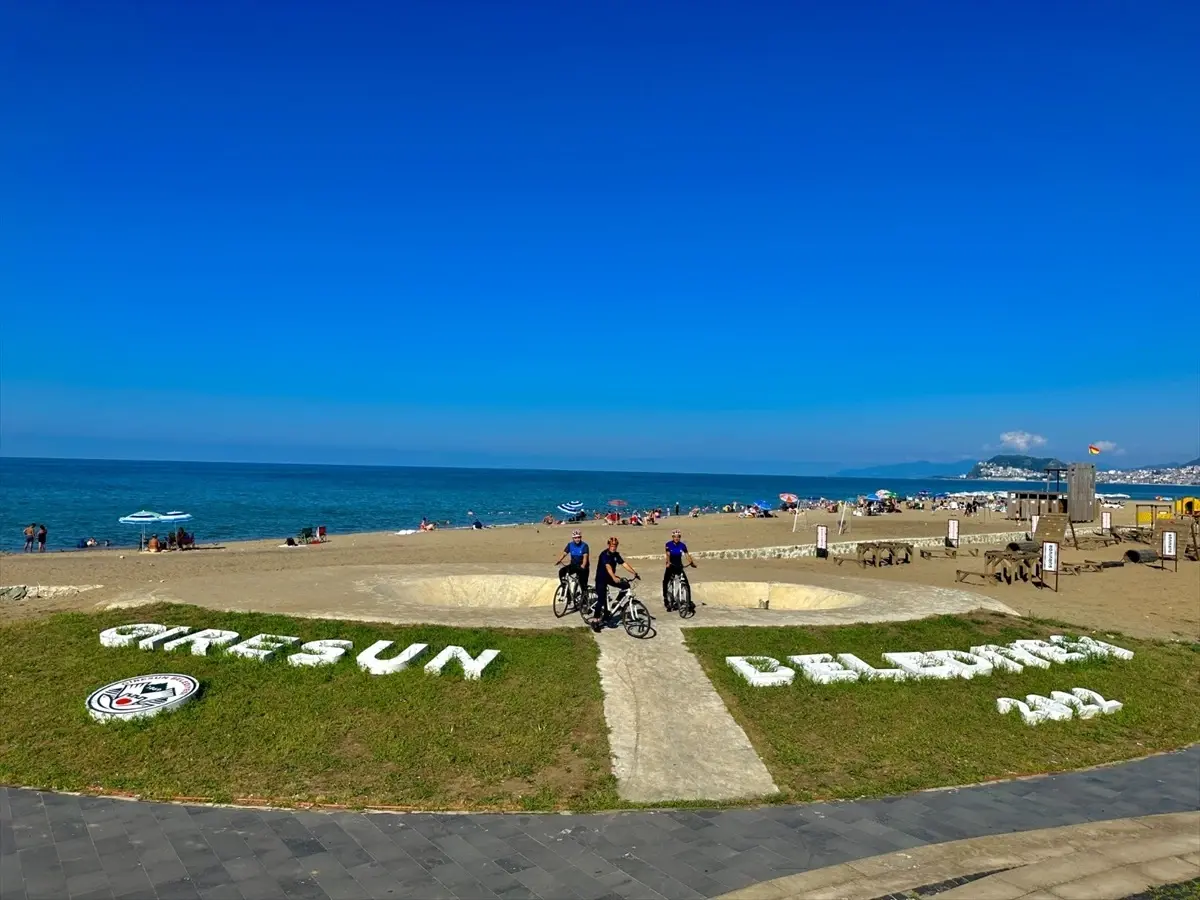 Giresun'da Bisikletli Zabıta Ekipleri Denetimlerini Sürdürüyor