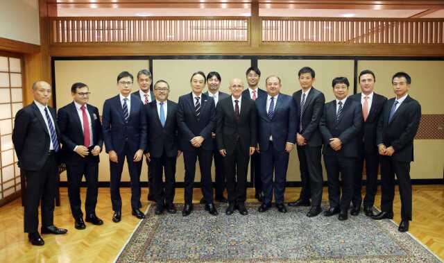 Hazine ve Maliye Bakanı Mehmet Şimşek, Japonya'nın Ankara Büyükelçisi ve Japon şirket yöneticileriyle bir araya geldi