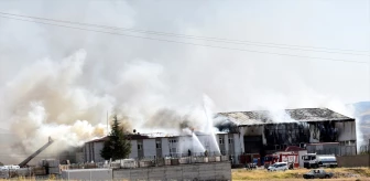 Kırıkkale'deki Fabrikada Patlama Sonrası Yangın Söndürüldü