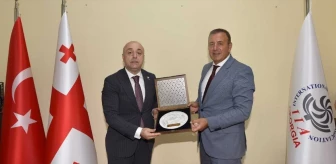 TTSO Başkanı Erkut Çelebi, DEİK Türkiye-Gürcistan İş Konseyi Başkanı Osman Çalışkan'ı ziyaret etti