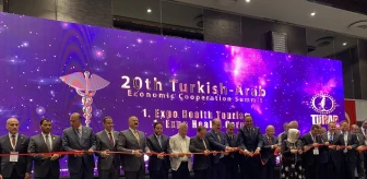 Türk Arap Ülkeleri İşbirliği Derneği tarafından düzenlenen Expo Sağlık Turizmi Fuarı açıldı