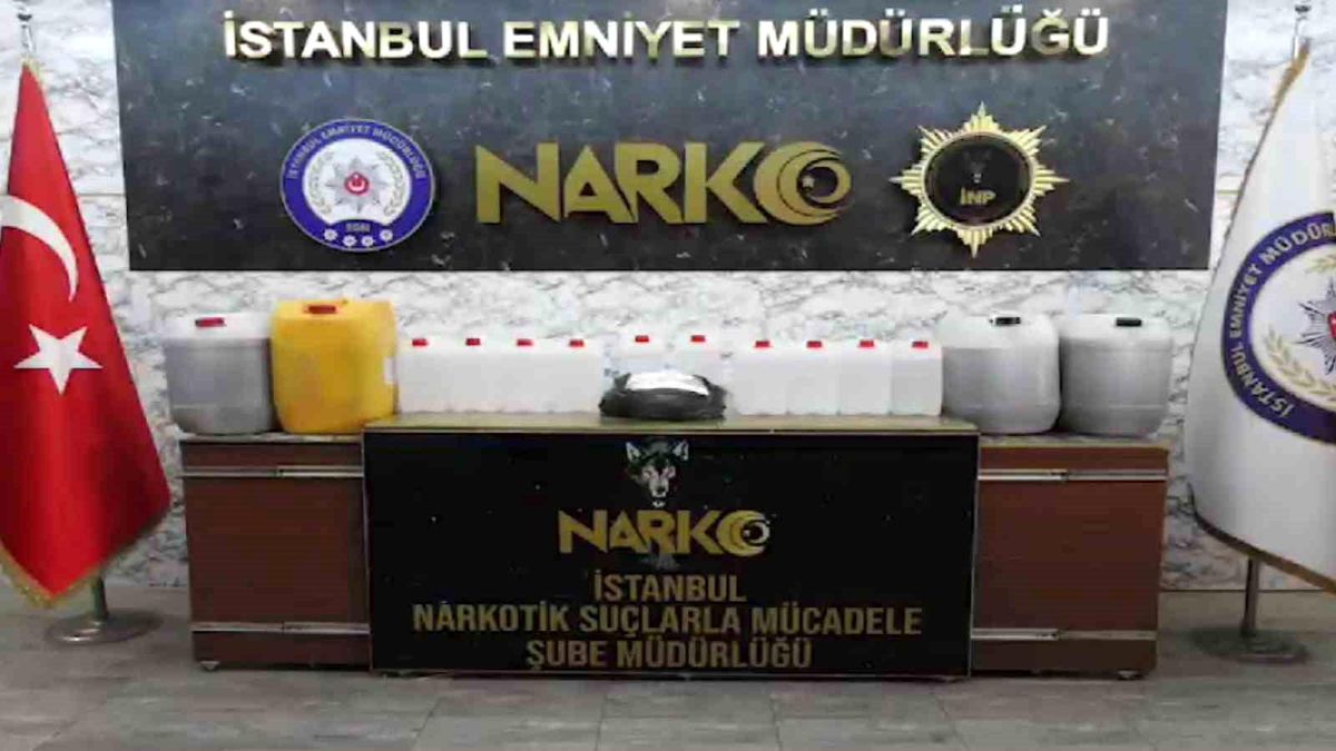 İstanbul'da 124 kilo uyuşturucu ele geçirildi, 2 şüpheli tutuklandı
