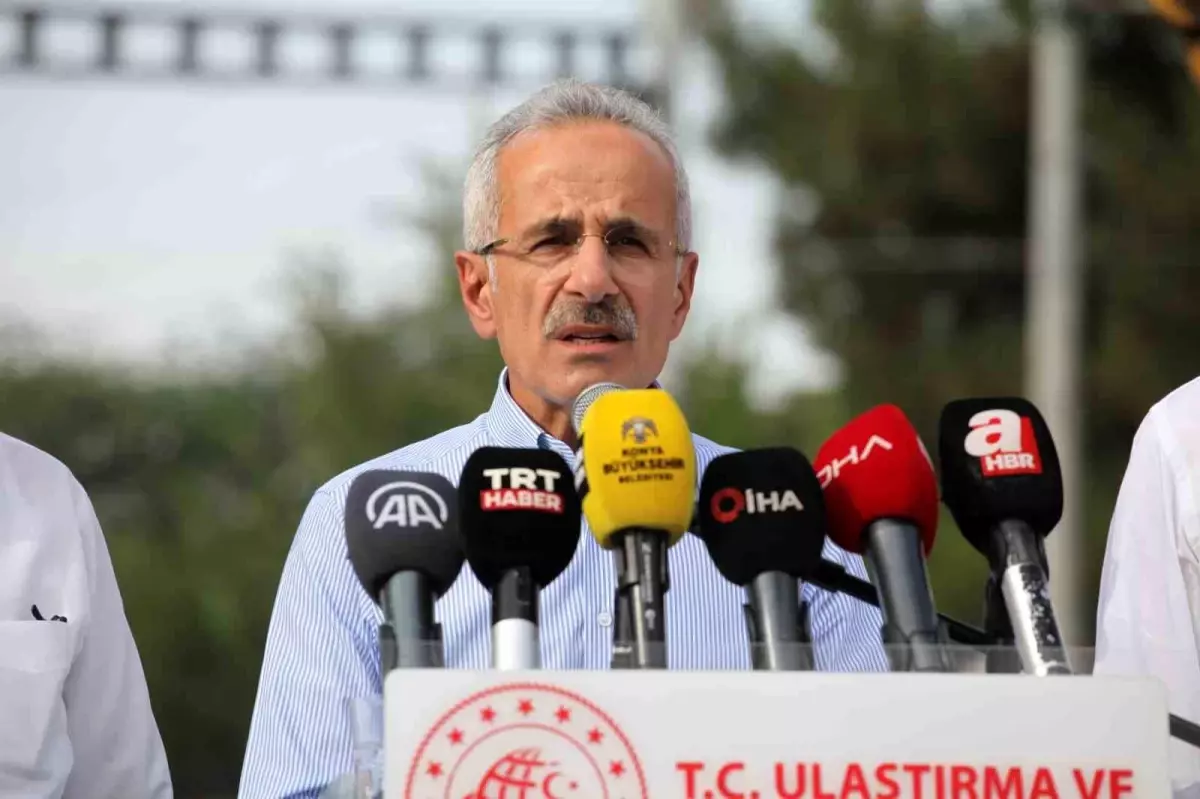 Ulaştırma Bakanı Uraloğlu: Konya Metrosu İçin İlk Kazma Bu Yıl Vurulacak