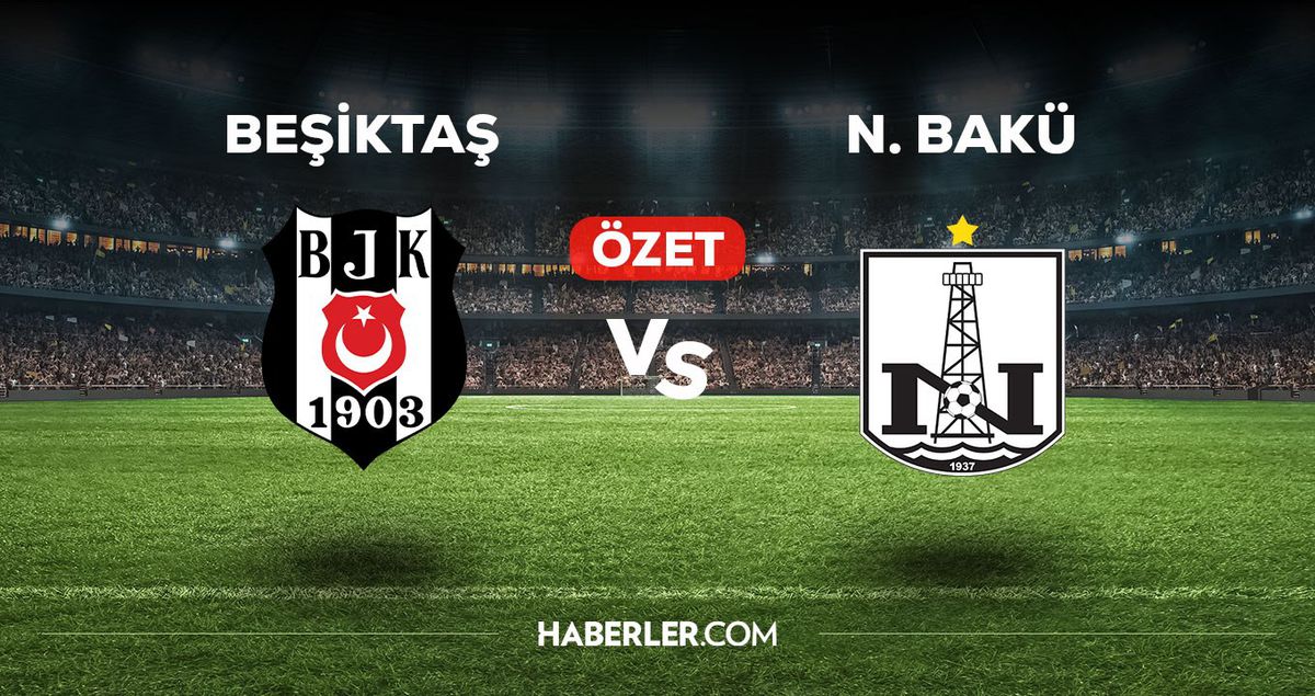 Beşiktaş Neftçi Bakü maç özeti! (VİDEO) Beşiktaş Neftçi Bakü maçı özeti izle! Golleri kim attı, maç kaç kaç bitti?