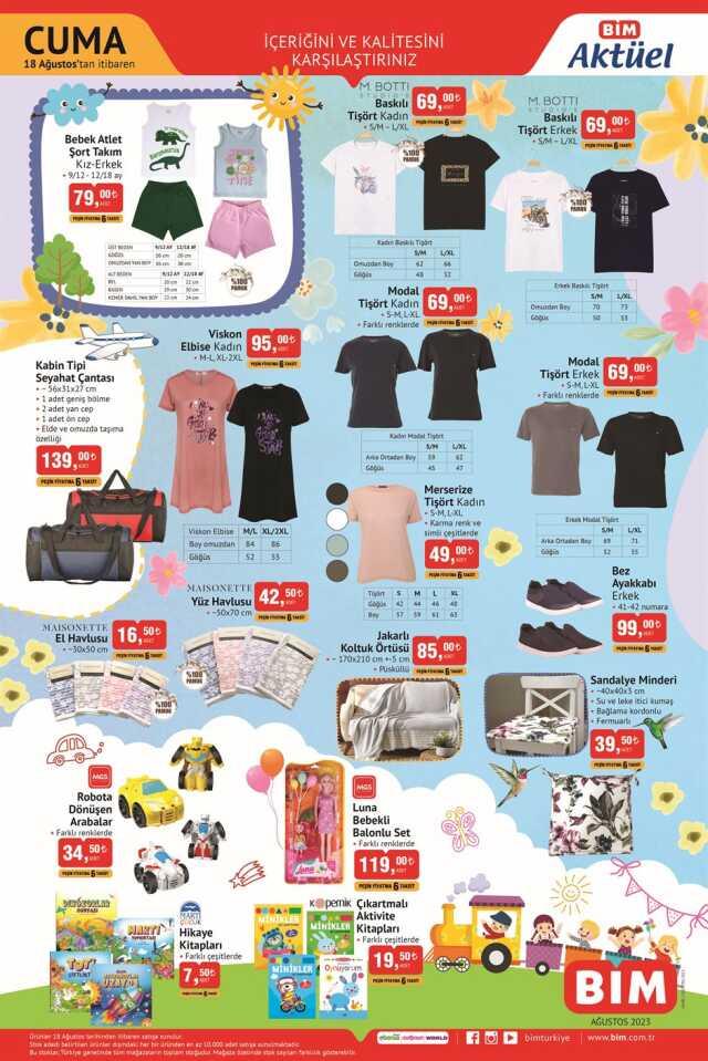 BİM AKTÜEL ÜRÜNLER: 17 Ağustos Bim aktüel ürünler kataloğu! Bugün Bim'e hangi aktüel ürünler gelecek?