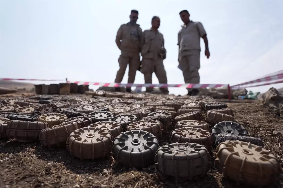 Irak'ta 313 Mayın Kontrollü Bir Şekilde İmha Edildi