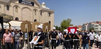 Polis Memuru Metin Ak'ın Cenazesi Konya'da Defnedildi