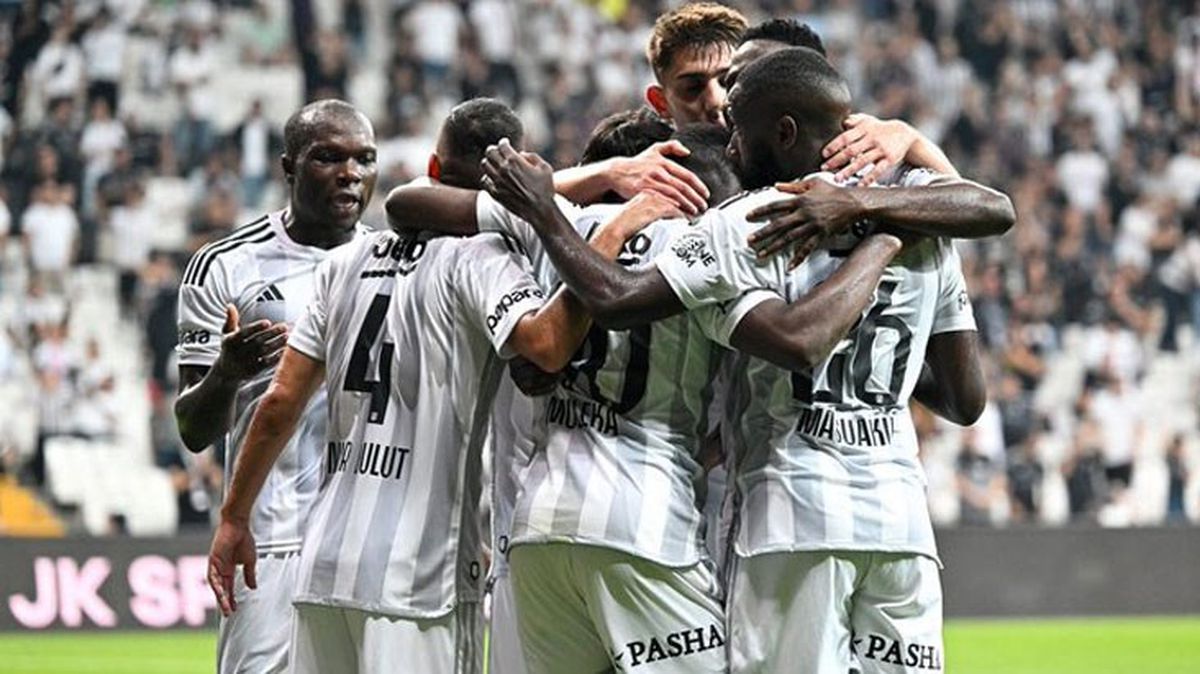 Son Dakika: Konferans Ligi'nde Beşiktaş, Neftçi Bakü'yü eleyerek play-off'ta Dynamo Kiev'in rakibi oldu