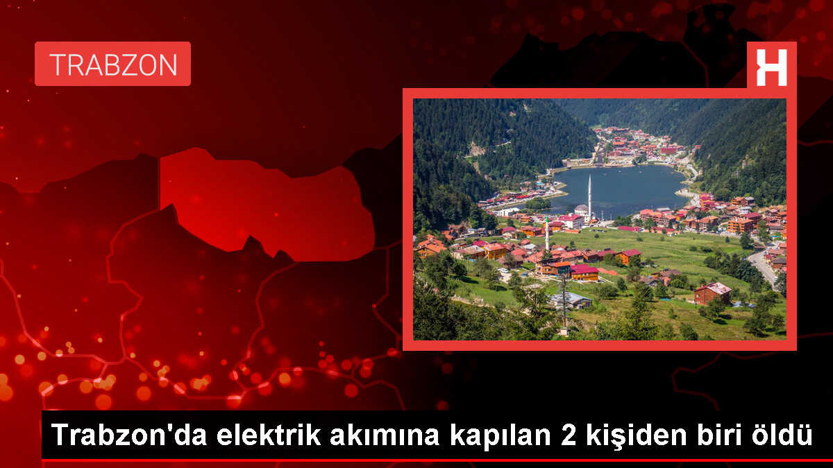 Trabzon'da Elektrik Akımına Kapılan 2 Kişiden Birisi Hayatını Kaybetti