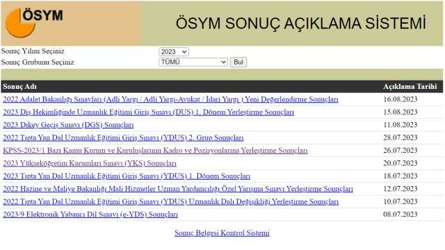 2023 YKS tercih sonuçları açıklandı mı? ÖSYM yerleştirme sonuçları ne zaman açıklanır?