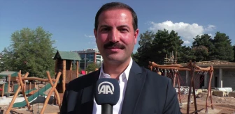 Bitlis Tatvan'da Millet Bahçesi İnşaatı Devam Ediyor