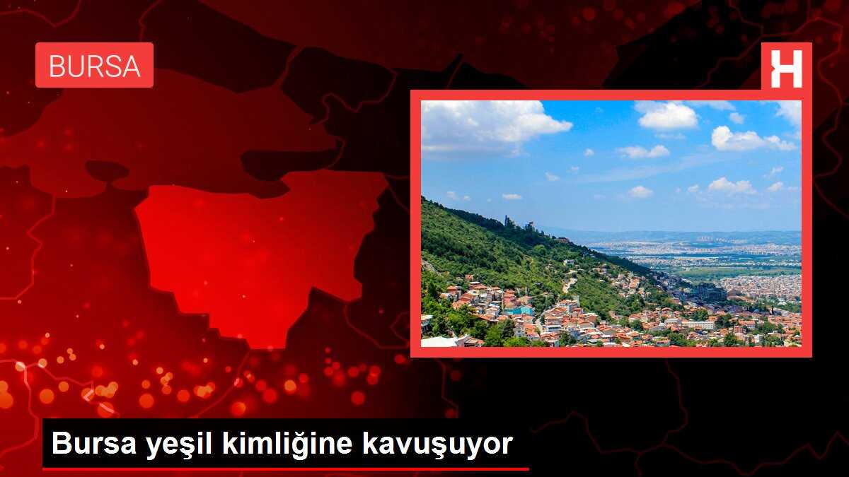 Bursa yeşil kimliğine kavuşuyor