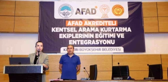 Kayseri Büyükşehir Belediyesi AFAD Akrediteli Kentsel Arama Kurtarma Ekipleri Kuruyor