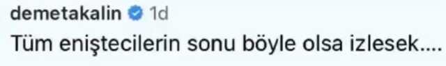 Demet Akalın'ın Gülden Karaböcek için yaptığı 'Enişteci' yorumuna Tuğba Ekinci'den tepki