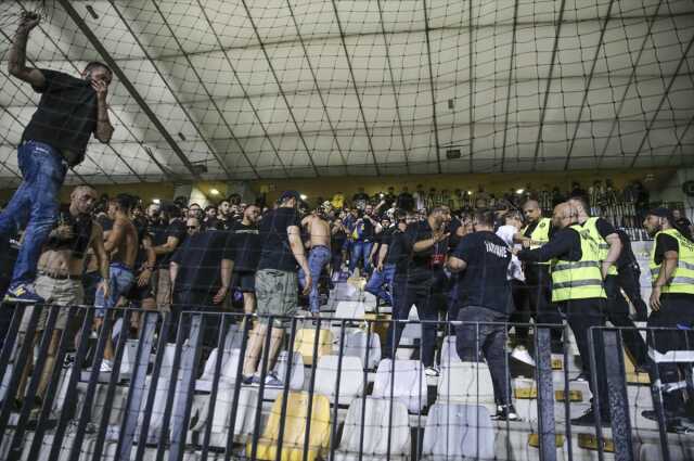 Fenerbahçe-Maribor maçında olayların fitili nasıl ateşlendi? Güvenlik kılığına girmişler