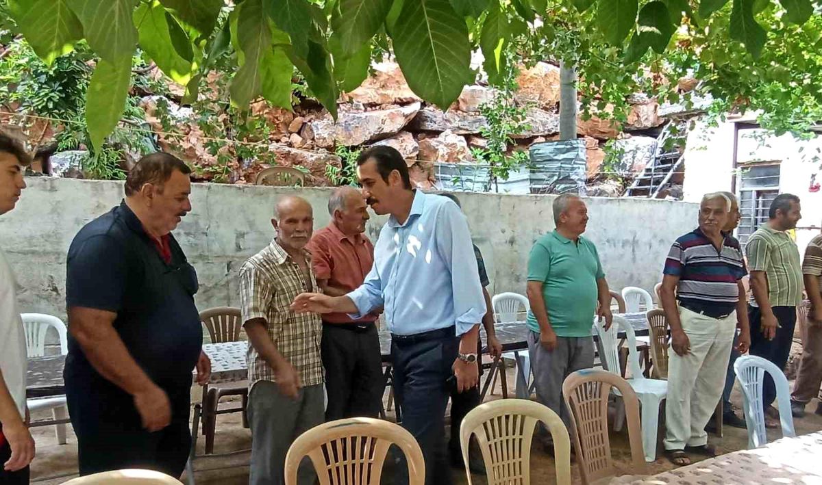 Bozyazı Kaymakamı Vatandaşlarla Buluştu
