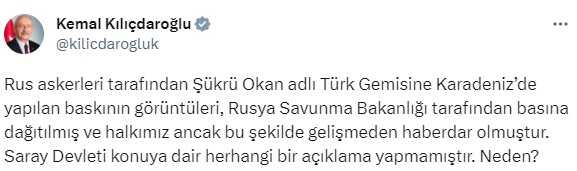 Rus Askeri'nin Türk Gemisine Baskını İddiası Manipülasyon İçeriyor