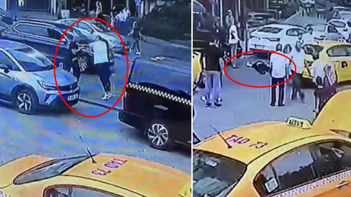 Taksicinin 'kısa mesafe' kavgasında tekme tokat dövdüğü yabancı uyruklu müşteri hayatını kaybetti