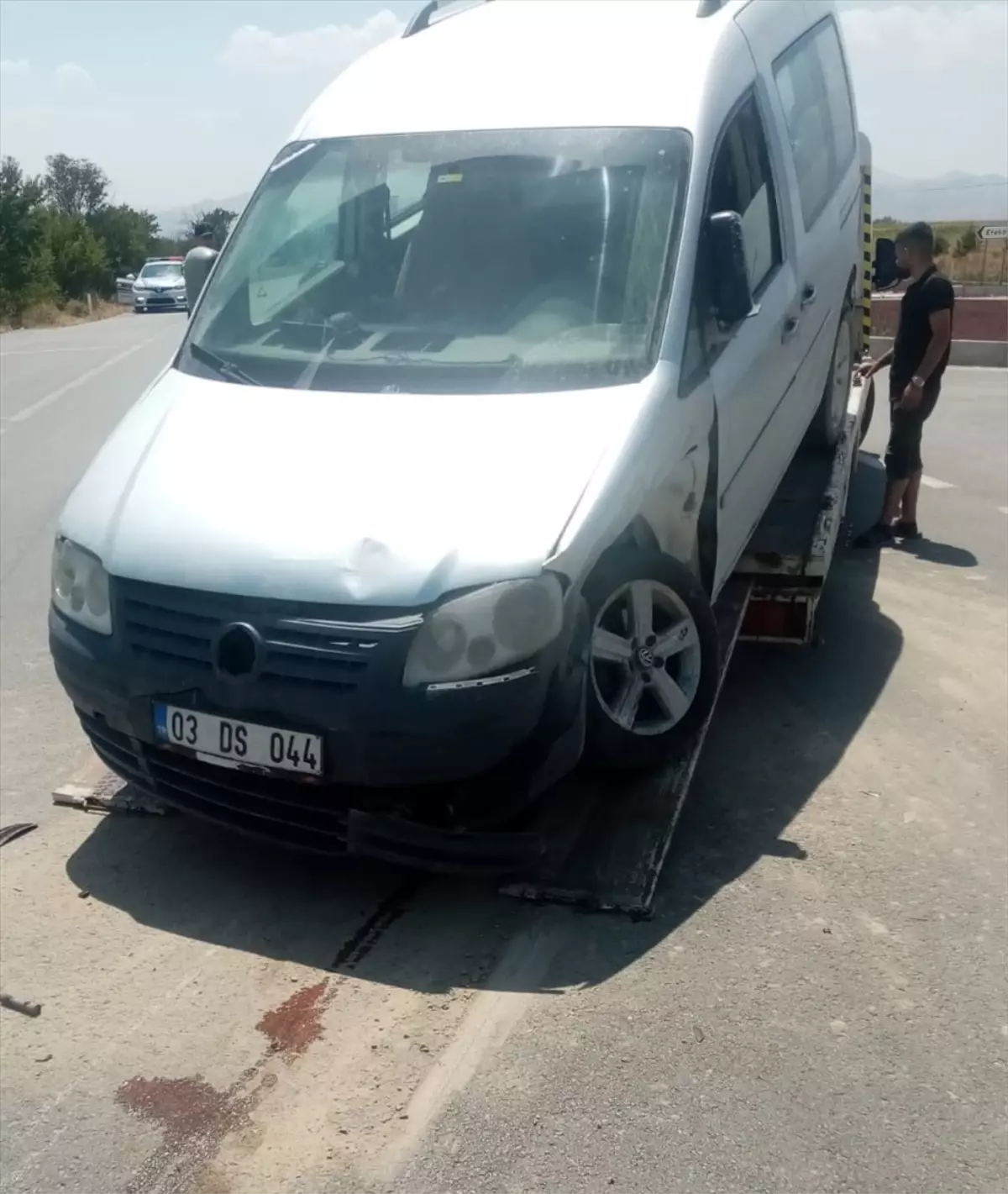 Afyonkarahisar'da meydana gelen trafik kazalarında 10 kişi yaralandı