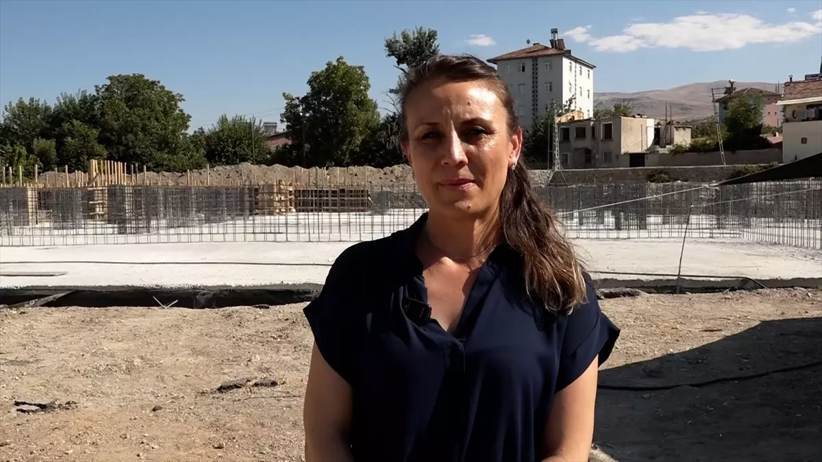 Malatya'da Arslantepe Höyüğü'nde Karşılama Merkezi İnşa Ediliyor