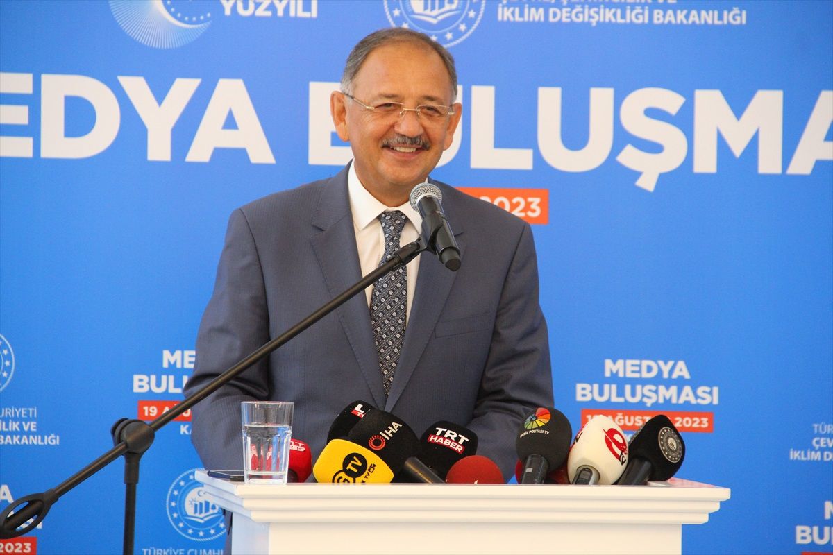 Bakan Özhaseki, Kayseri'de 'Medya Buluşması' programında konuştu: (1)
